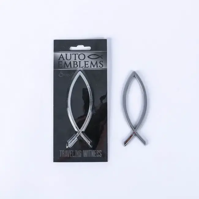 Auto Emblem - Christian Fish