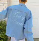 God of Miracles Denim Jacket