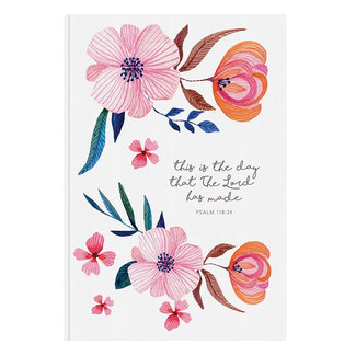 Embroidered Journal - Rejoice & Be Glad