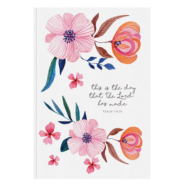 Embroidered Journal - Rejoice & Be Glad