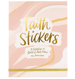 Lauren Ibach Hand-Lettered Faith Sticker Book 5x6.5