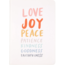 Thimblepress Love Joy Faith Journal