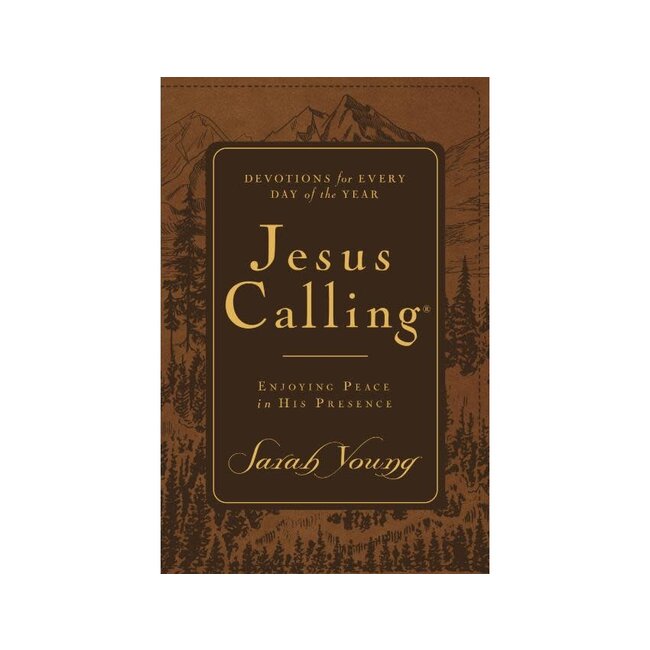 Jesus Calling Masculine Leathersoft Original Trim