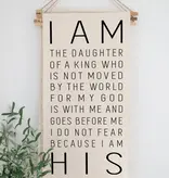 Daughter of the King Hanging Banner Sign
