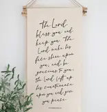 The Lord Bless You Hanging Banner Sign
