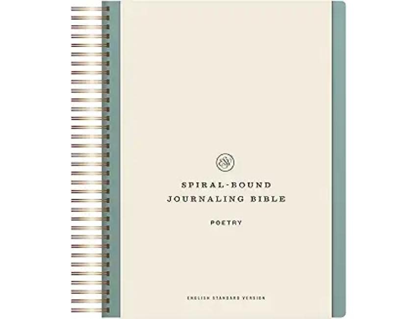 crossway ESV Spiral-Bound Journaling Bible, Poetry