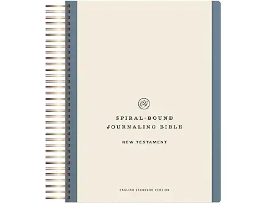 crossway ESV Spiral-Bound Journaling Bible, New Testament