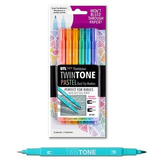Twintone Dual Pastel Dual-Tip Market Set