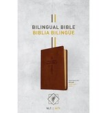 Bilingual Bible / Biblia Bilingüe NLT/NTV (Leatherlike, Brown)
