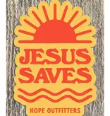 Jesus Saves Sticker