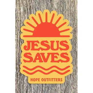 Jesus Saves Sticker