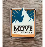 Move Mountains Sticker - Scratch and Sunlight Resistant