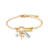 Faith Bracelet Jewelry Set - Gold