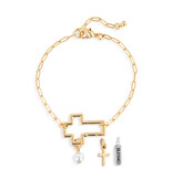 Faith Bracelet Jewelry Set - Gold