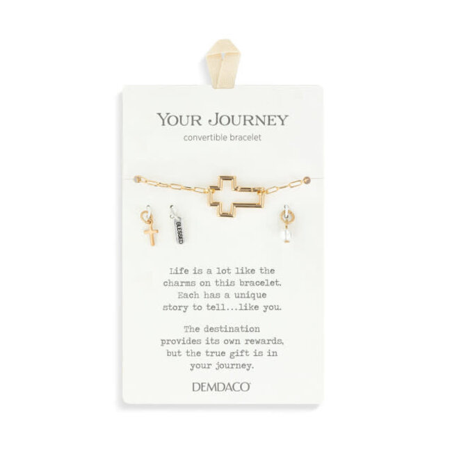 Faith Bracelet Jewelry Set - Gold