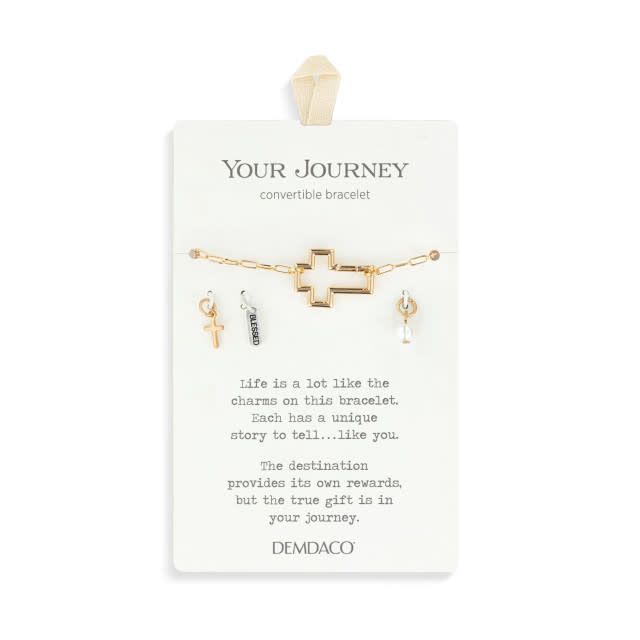 Faith Bracelet Jewelry Set - Gold