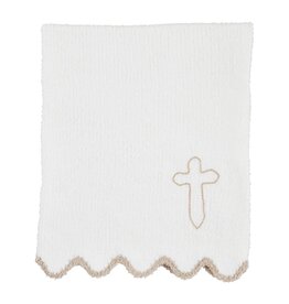 Cross Scallop Blanket
