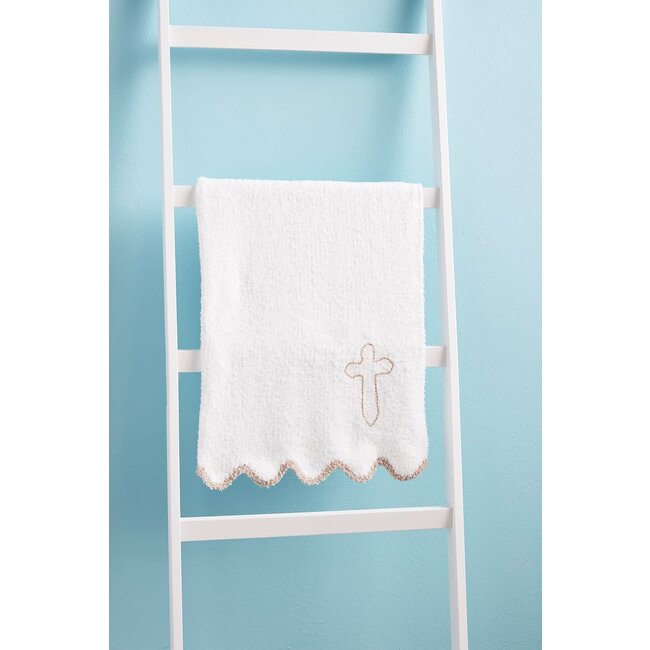 Cross Scallop Blanket