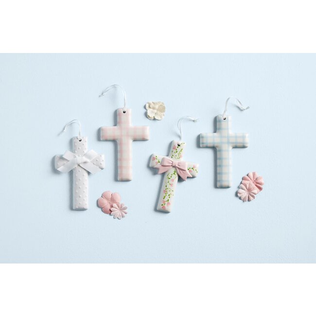 Ceramic Cross - Pastel Variety