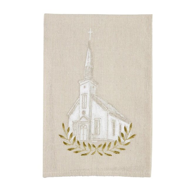 Church Painted Towel