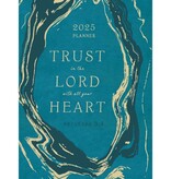 Teal 2025 Planner Trust in the Lord