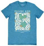 Grace & Truth Women's T-Shirt Praise God Flowers
