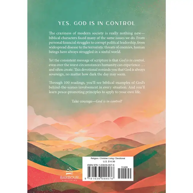 God is In Control Devotions for Women