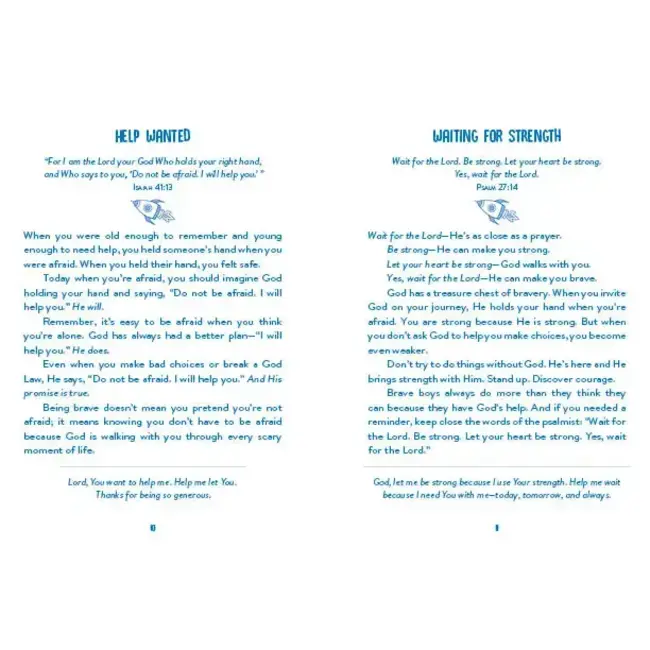 3-Minute Devotions For Brave Boys