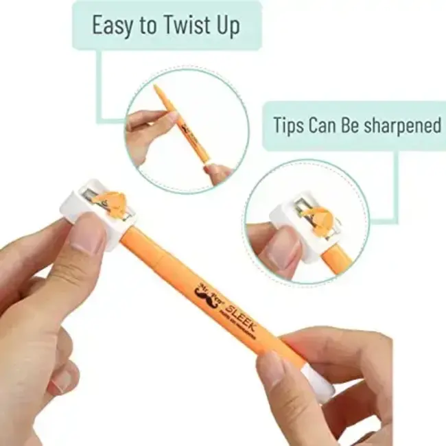 Mr. Pen - Gel Highlighters, 8 Pack, Pastel Darks