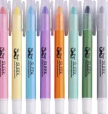 Mr. Pen - Gel Highlighters, 8 Pack, Pastel Darks