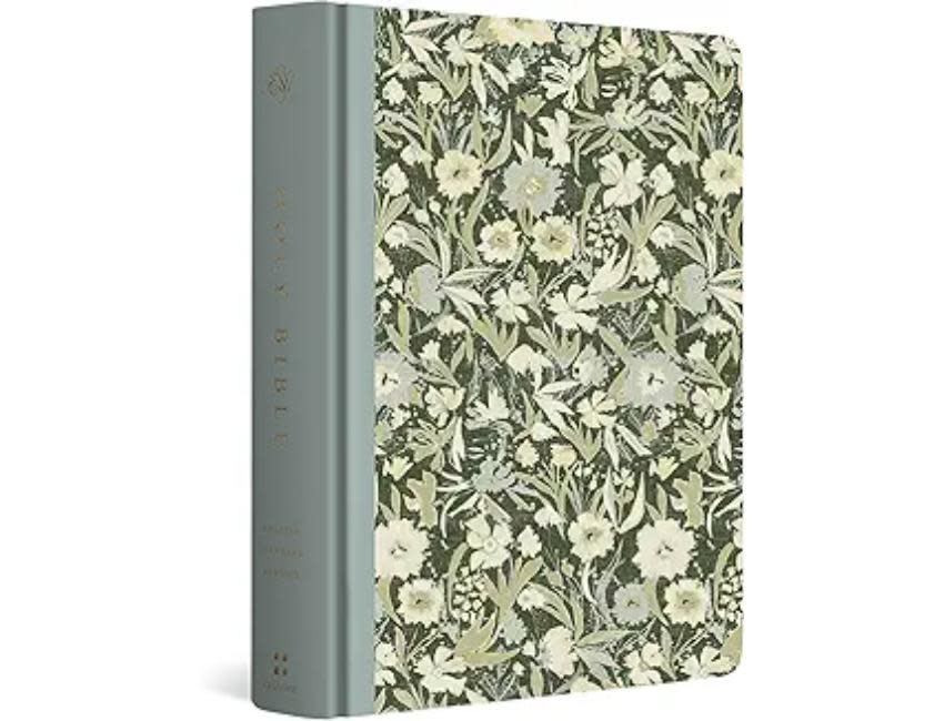 ESV Single Column Journaling Bible, Large Print, Artist Series, (Cloth Over Board, Lulie Wallace, Martha)