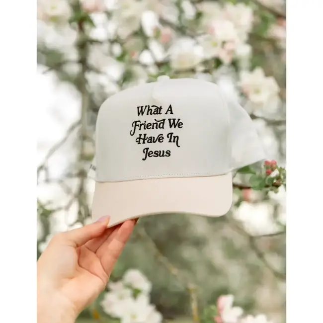 What A Friend We Have In Jesus Trucker Hat