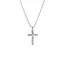 Delicate Cross CZ Pendant