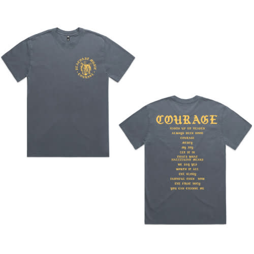Seacoast Music Courage Shirt - Indigo