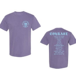 Seacoast Music Courage Shirt - Grape