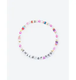 Child of God Letter Bracelet