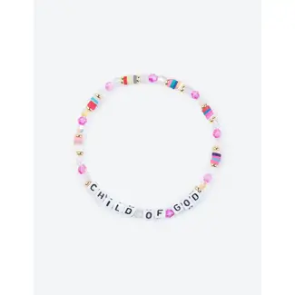 Child of God Letter Bracelet