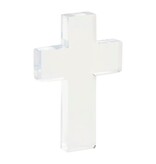 Clear Resin Acrylic Cross