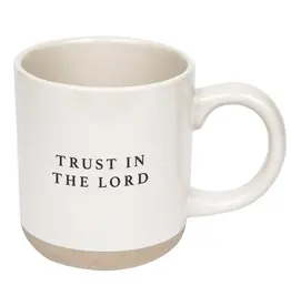 Trust in the Lord Stoneware Coffee Mug