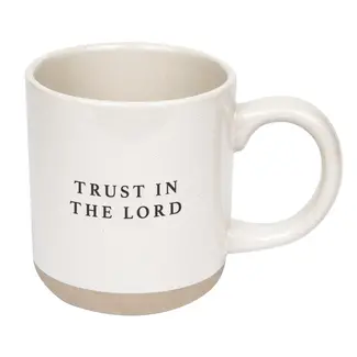 Trust in the Lord Stoneware Coffee Mug