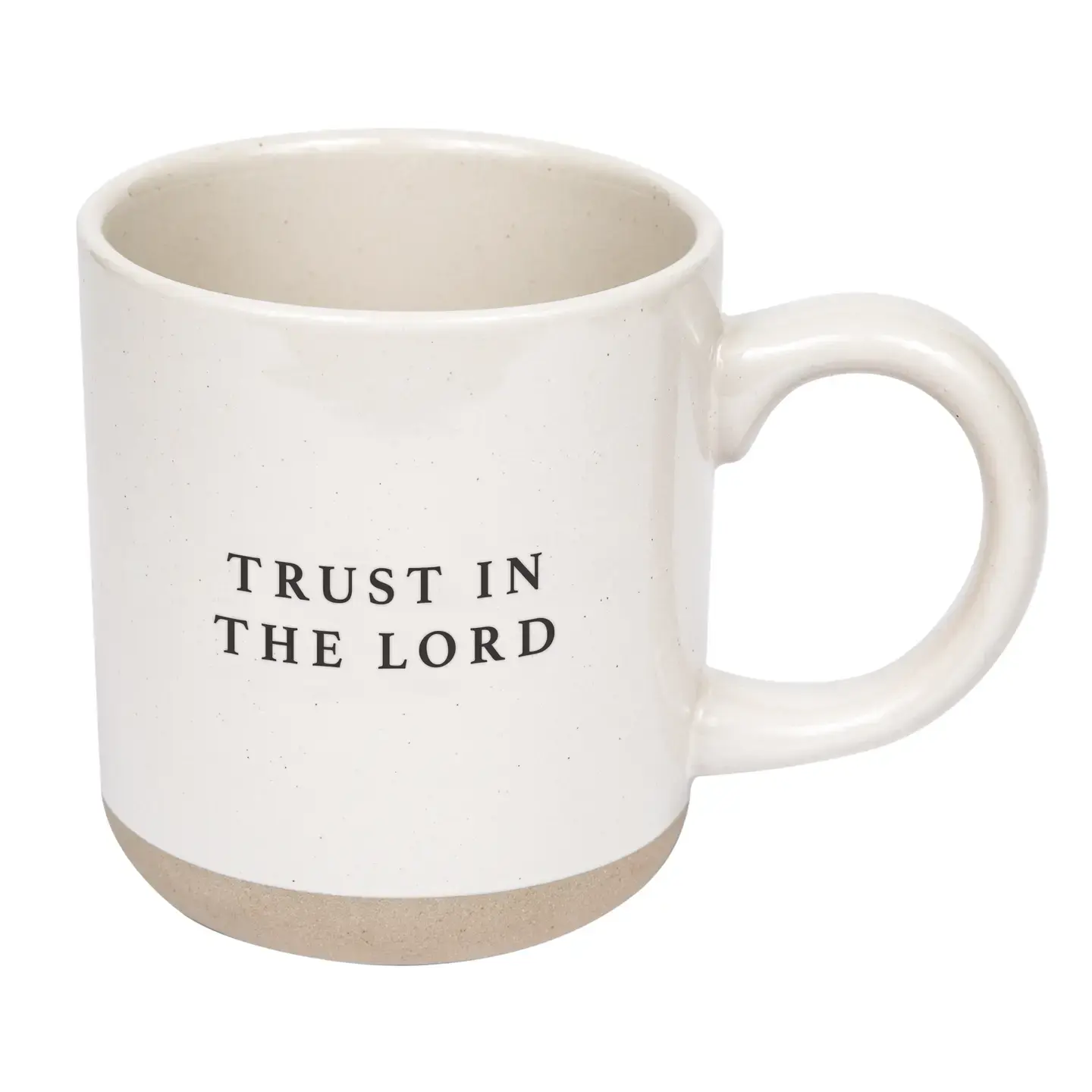 Trust in the Lord Stoneware Coffee Mug