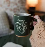 Every Moment For His Glory Leaf Green Mug