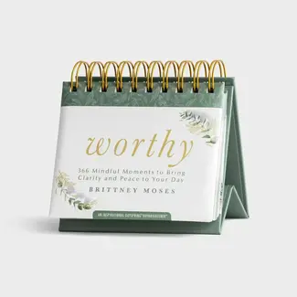Worthy: 366 Mindful Moments to Bring Peace & Clarity to Your Day - Perpetual Calendar