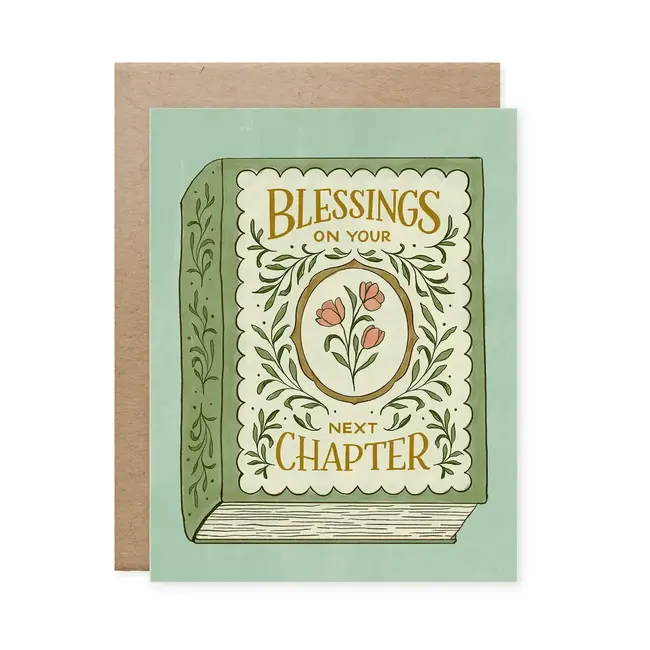 Blessings On Your Next Chapter Card