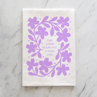 The Lord Bless You & Keep You Tea Towel