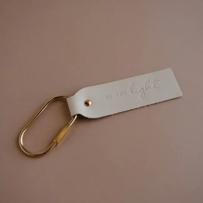 Be The Light Blonde Key Fob 