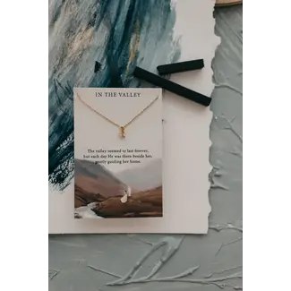 In the Valley | Christian Necklace Jewelry | Psalm 23:4