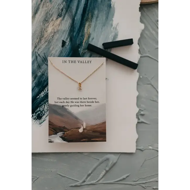 In the Valley | Christian Necklace Jewelry | Psalm 23:4