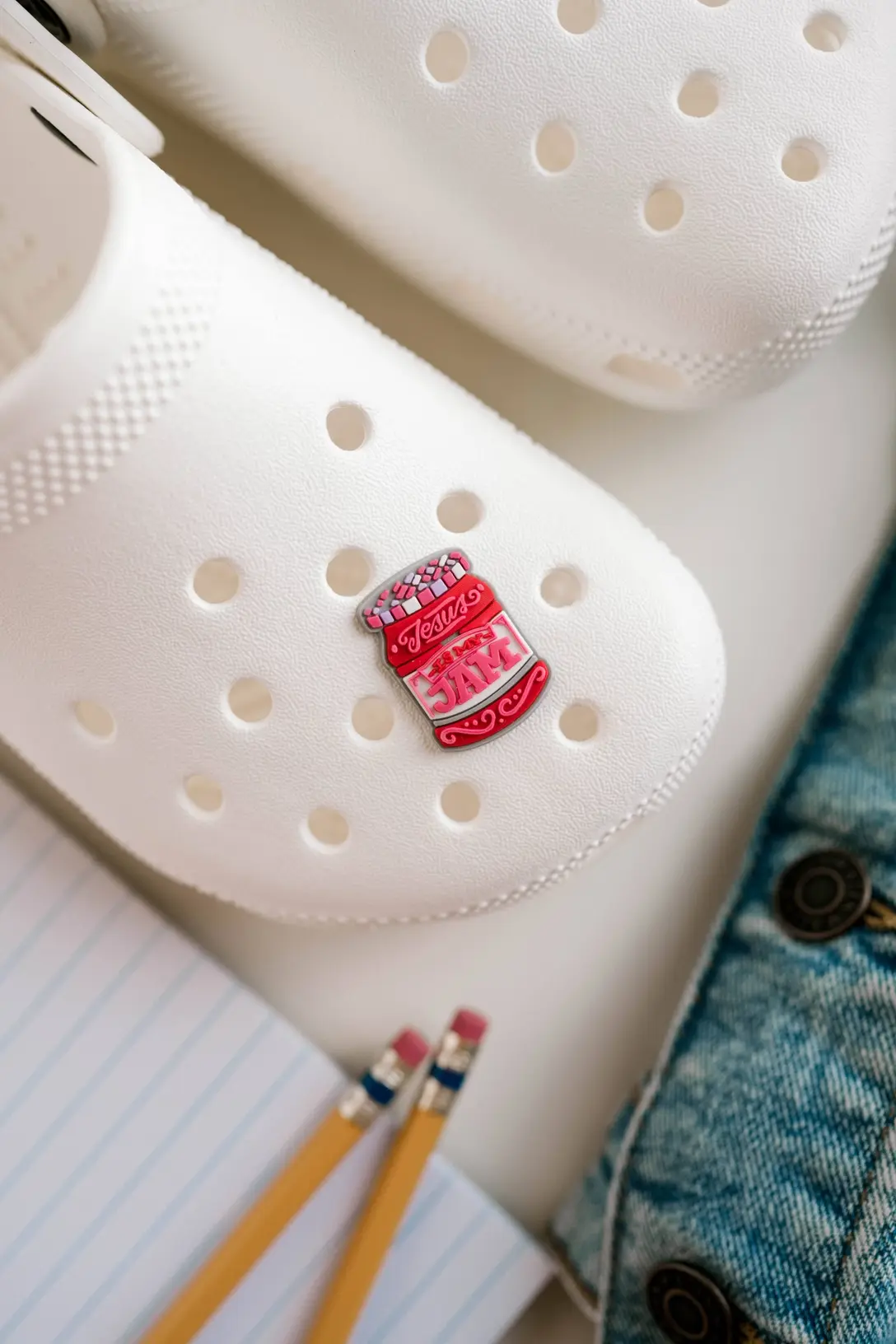 Jesus Is My Jam Shoe Charm