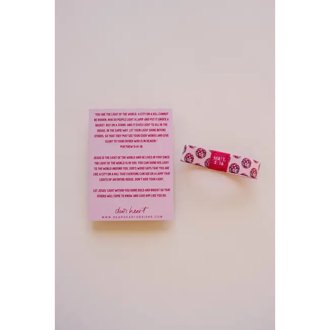 Let Your Light Shine Kids Bracelet